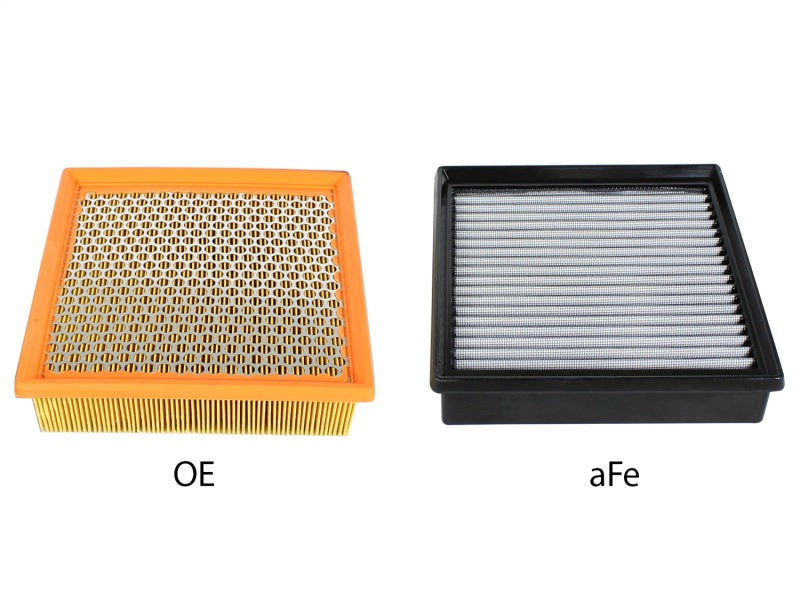 aFe MagnumFLOW OEM Replacement Air Filter PRO DRY S 2014 Jeep Grand Cherokee 3.0L EcoDiesel - Burkken Auto Parts