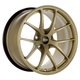 BBS RI-A 19x12 5x130 ET61 CB71.6 Gold Wheel -82mm PFS/Clip Required