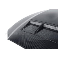 Anderson Composites 10-14 Ford Mustang/Shelby GT500 and 2013-2014 GT/V6 Ram Air Type-CR Hood - Burkken Auto Parts