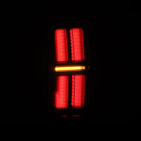 AlphaRex 05-15 Toyota Tacoma NOVA Prismatic LED Tail Lights - Alpha-Black - Burkken Auto Parts