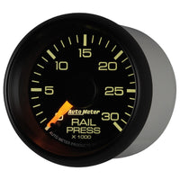 Autometer Factory Match 52.4mm Digital Stepper Motor 0-30,000 PSI Diesel Fuel Rail Pressure Gauge - Burkken Auto Parts
