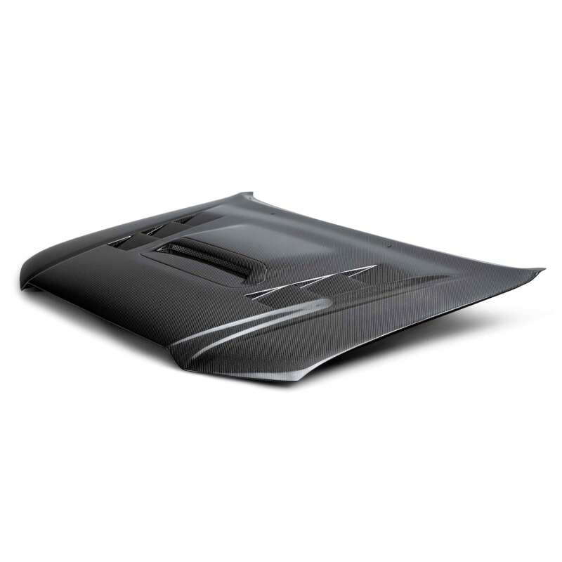 Seibon 12-15 Toyota Tacoma TS-Style Carbon Fiber Hood - Burkken Auto Parts