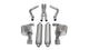 Corsa 2012-2013 Dodge Charger SRT-8 6.4L V8 Polished Sport Cat-Back Exhaust - Burkken Auto Parts