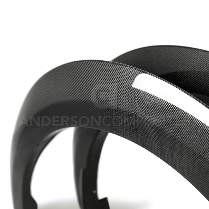 Anderson Composites 17-18 Ford Raptor Carbon Fiber Fender Flares (Rear) - Burkken Auto Parts