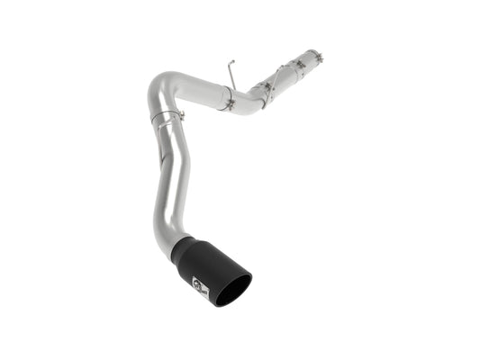 aFe ATLAS 5in DPF-Back Alum Steel Exhaust System w/ Black Tip 19-20 Ram Diesel Trucks L6-6.7L (td) - Burkken Auto Parts