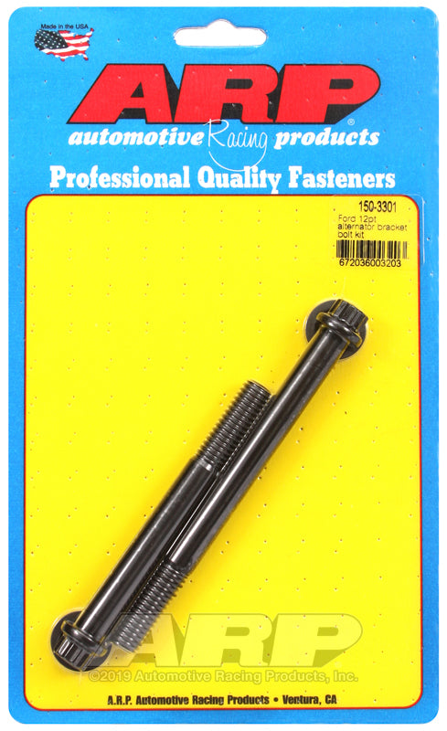 ARP Ford 12pt Alternator Bracket Bolt Kit - Burkken Auto Parts