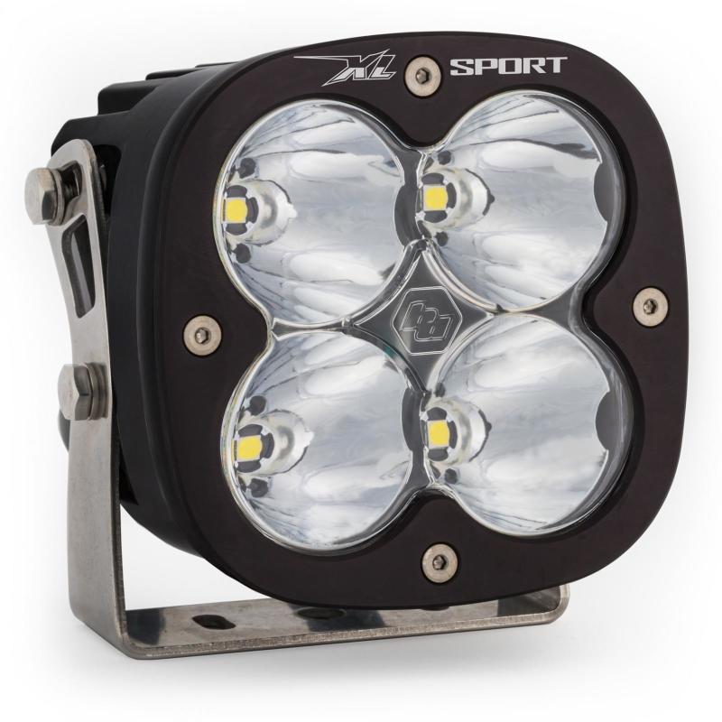 Baja Designs XL Sport High Speed Spot LED Light Pods - Clear - Burkken Auto Parts