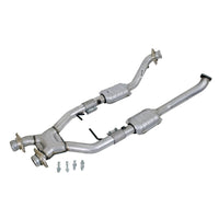 BBK 96-98 Mustang 4.6 Cobra High Flow X Pipe With Catalytic Converters - 2-1/2 - Burkken Auto Parts