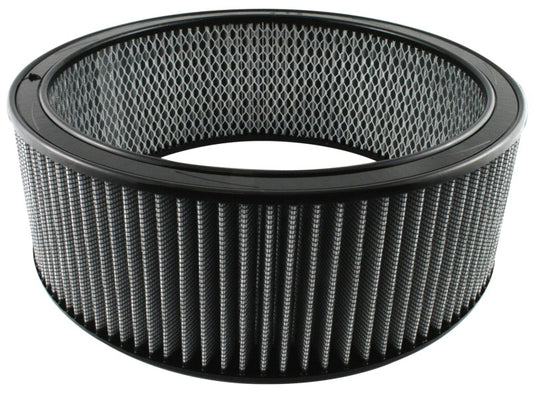 aFe MagnumFLOW Air Filters Round Racing PDS A/F RR PDS 14 OD x 12 ID x 5 H E/M - Burkken Auto Parts