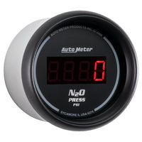 Autometer Z Series 52mm Digital 0-1600 PSI Nitrous Pressure Gauge - Burkken Auto Parts