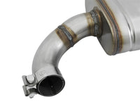 aFe MACHForce XP 2.5in 409 Stainless Axle Back Exhaust w/Stainless Tips 15-17 Ford Mustang I4-2.3L - Burkken Auto Parts