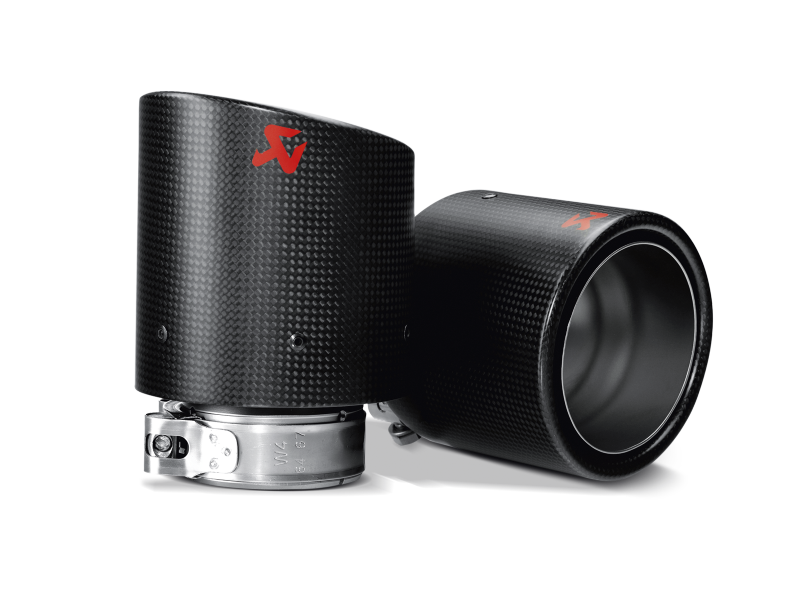 Akrapovic 09-12 Volkswagen Golf GTD (VI) Tail Pipe Set (Carbon) - Burkken Auto Parts