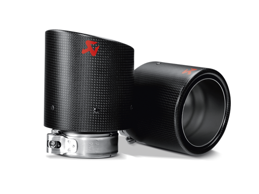 Akrapovic 09-12 Volkswagen Golf GTD (VI) Tail Pipe Set (Carbon) - Burkken Auto Parts
