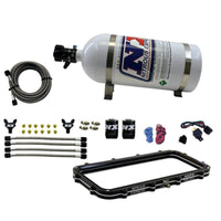Nitrous Express Holley High Ram Plenum Nitrous Plate Kit w/15lb Bottle - Burkken Auto Parts