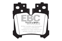 EBC 07+ Lexus LS460 4.6 Greenstuff Rear Brake Pads - Burkken Auto Parts