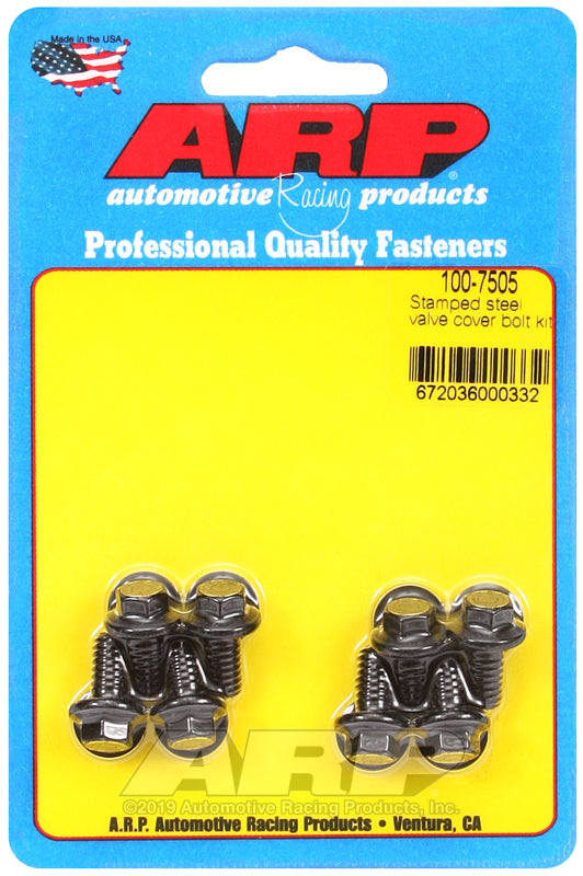ARP Stamped Steel Hex Valve Cover Bolt Kit - Burkken Auto Parts