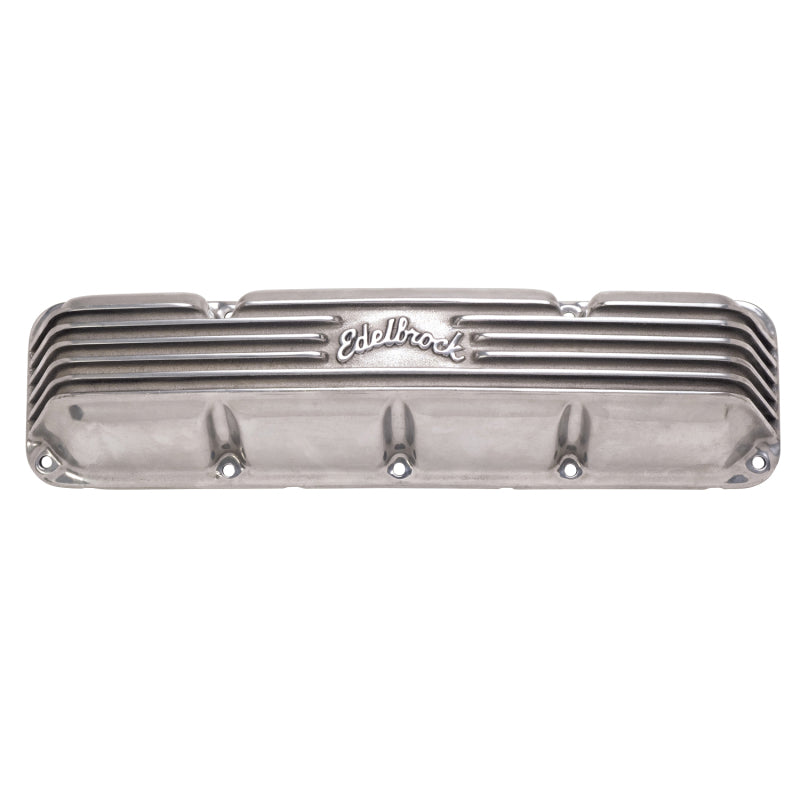Edelbrock Valve Cover Classic Series AMC/Jeep 1967-91 290-401 CI V8 Polshed - Burkken Auto Parts