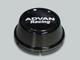 Advan 63mm High Centercap - Black - Burkken Auto Parts