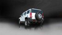 Corsa 2006-2008 Hummer H3 3in Cat-Back Dual Rear w Single 4in Black Pro-Series Tips - Burkken Auto Parts