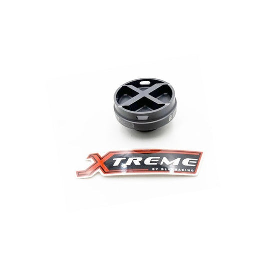 BLOX Racing Xtreme Line Billet Honda Oil Cap - Gun Metal - Burkken Auto Parts