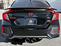 aFe Takeda 3in 304 SS Cat-Back Exhaust System w/ Black Tips 2017+ Honda Civic Si (4dr) I4 1.5L (t) - Burkken Auto Parts