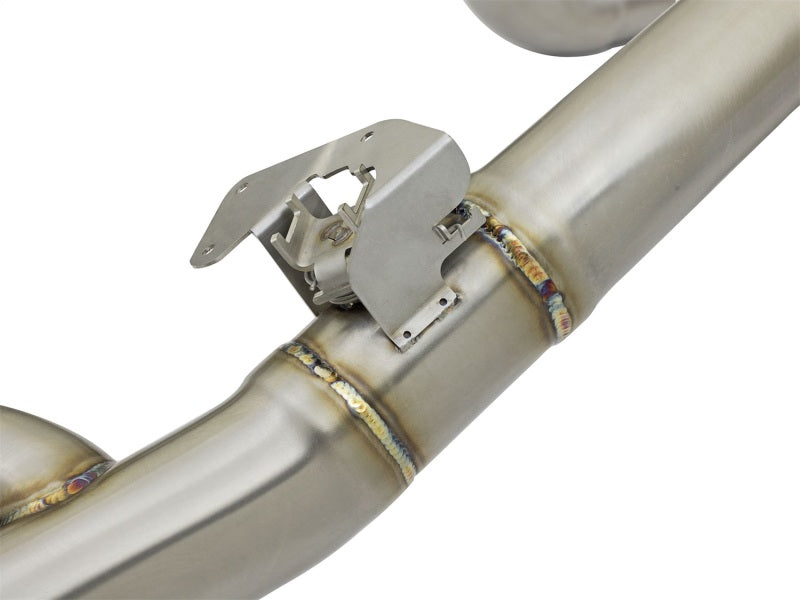 aFe MACHForce XP 3in-2 1/2in Axle Back 304SS Exhaust w/ Polished Tips 14-17 Chevy Corvette V8-6.2L - Burkken Auto Parts