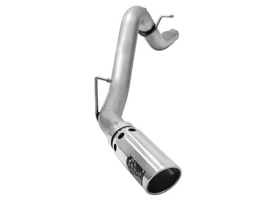 aFe LARGE BORE HD 3.5in DPF-Back Alum Exhaust w/Polished Tip 2016 GM Colorado/Canyon 2.8L (td) - Burkken Auto Parts