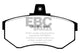 EBC 84-87 Audi 4000 1.8 Greenstuff Front Brake Pads - Burkken Auto Parts
