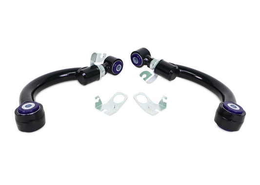 SuperPro 06-25 Volkswagen Golf GTI Upper Rear HD Adjustable Toe Arm Set