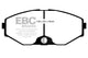 EBC 93-97 Infiniti J30 3.0 Redstuff Front Brake Pads - Burkken Auto Parts