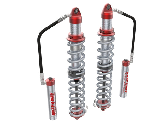 aFe 14-19 Polaris RZR 925/1000cc Sway-A-Way 3.0 Rear Coilover Kit w/ Remote Reservoirs and Comp Adj - Burkken Auto Parts