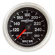 AutoMeter Gauge Water Temp 2-5/8in. 260 Deg. F Stepper Motor W/ Peak & Warn Sport-Comp II - Burkken Auto Parts