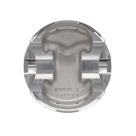 Manley Chevrolet Small Block Piston Set - 4.060in Bore 1.550in CH, -4.00 CC