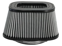 aFe MagnumFLOW Pro DRY S Universal Air Filter 7.13in F x (8.70x 10.60)in B x (6.50x8.60)in T x 5in H - Burkken Auto Parts