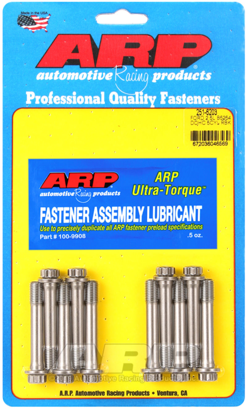 ARP Ford 2.5L B5254 DOHC 5Cyl Rod Bolt Kit - Burkken Auto Parts