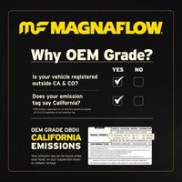 MagnaFlow 16-19 Ford F-650 V10 6.8L Underbody Direct Fit Catalytic Converter - Burkken Auto Parts