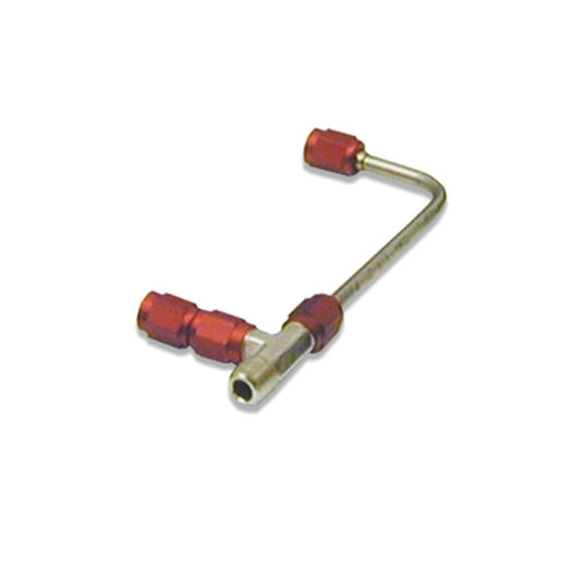 Nitrous Express 4500 Gemini SS Solenoid to Plate Connectors - Red (Old Style Plate) - Burkken Auto Parts
