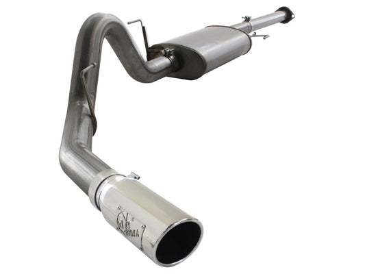 aFe MACHForce XP Exhausts Cat-Back SS 409 EXH Polished CB Ford F-150 11-12 V6-3.5L (tt) - Burkken Auto Parts