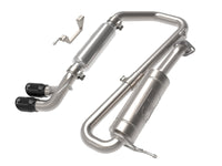 aFe 18-21 Suzuki Jimny Takeda 2-1/4in. 304 SS Cat-Back Exhaust w/ Blk Tip - Burkken Auto Parts