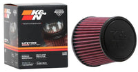 K&N Universal Clamp-On Air Filter 3-15/16in FLG / 5-1/2in B / 4-1/2in T / 4-7/16in H - Burkken Auto Parts