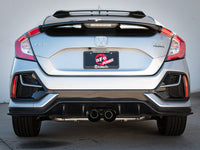 aFe Takeda 3in 304 SS Cat-Back Exhaust System w/Black Tips 17-20 Honda Civic Sport L4-1.5L (t) - Burkken Auto Parts