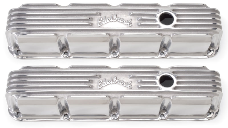 Edelbrock Valve Cover Classic Series Chrysler Magnum V8 Polshed - Burkken Auto Parts
