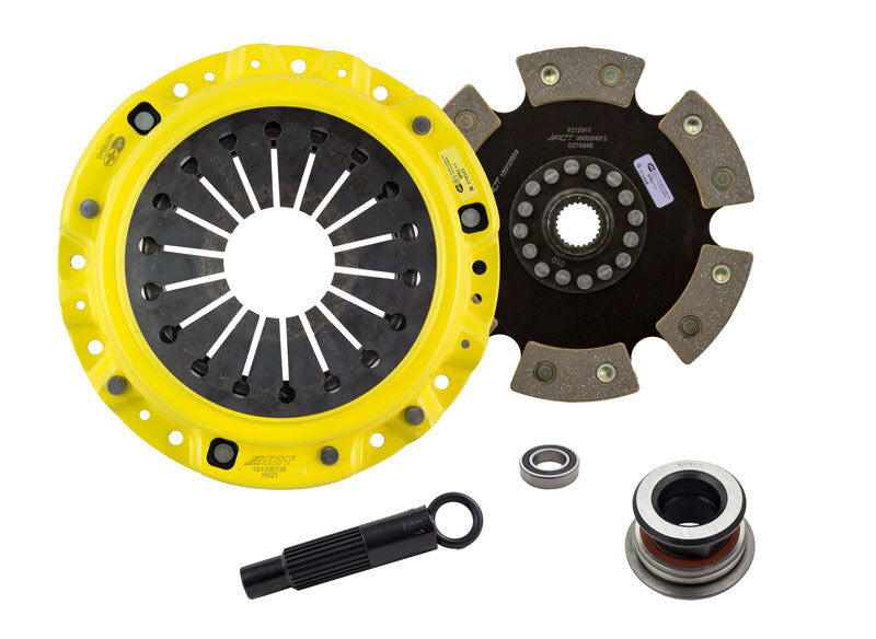 ACT 2000 Honda S2000 HD/Race Rigid 6 Pad Clutch Kit - Burkken Auto Parts
