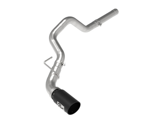 aFe LARGE BORE HD 3in 409-SS DPF-Back Exhaust w/Black Tip 14-18 RAM 1500 EcoDiesel V6-3.0L (td) - Burkken Auto Parts