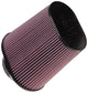 K&N Universal Tapered Filter 4-1/2in Flange, 6-1/4in x 9-1/4in Base, 7in x 4.5in Top, 10in Height - Burkken Auto Parts