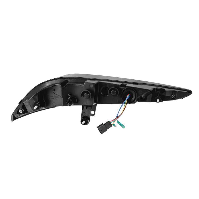 AlphaRex 20-24 Toyota Supra LUXX-Series Laser Style LED Tail Lights Black - Burkken Auto Parts