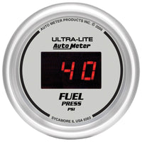 Autometer Ultra-Lite 52MM 5-100 PSI Digital Fuel Pressure Gauge - Burkken Auto Parts