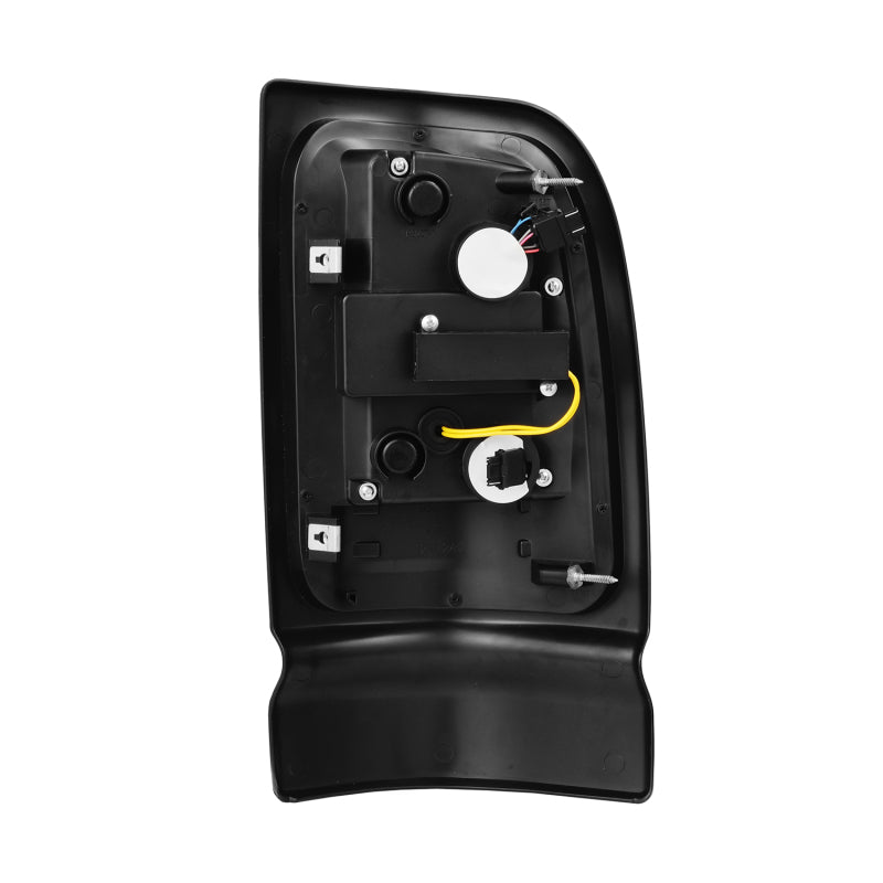 AlphaRex 94-01 Dodge Ram 1500/2500/3500 LUXX-Series LED Tail Lights - Alpha-Black - Burkken Auto Parts
