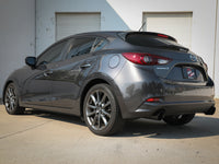aFe Takeda 2-1/2in 304 SS Axle-Back Exhaust w/ Black Tip 14-18 Mazda 3 L4 2.0L/2.5L - Burkken Auto Parts