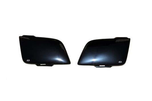 AVS 05-09 Ford Mustang (Excluding GT 500) Headlight Covers - Black - Burkken Auto Parts